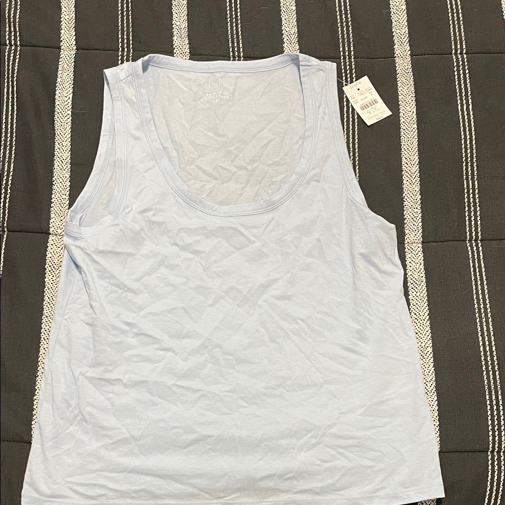 J crew Light Blue Tank Top